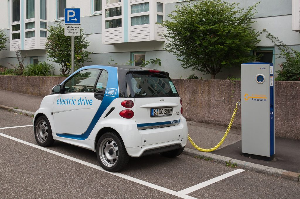 Punt de recàrrega de vehicles elèctrics